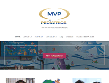 Tablet Screenshot of mvppediatrics.com